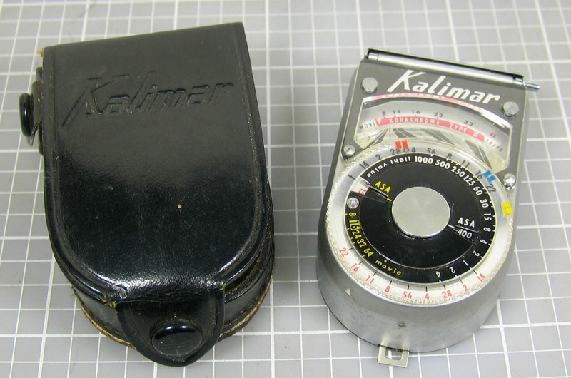 Vintage Compact Kalimar Exposure Light Meter Model A-1 Japan