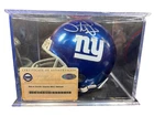 NY Giants Riddell Mini Helmet Signed Steve Smith -Display Box - Authenticated
