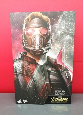 HOTTOYS STAR LORD 1/6 FIGUR Authentic Rare Condition Excellent Collectible
