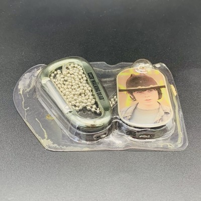 AMC The Walking Dead Season 3 Carl Grimes #20 of 36 Dog Tag Chain w/ D-Ring 2014