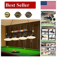 Adjustable Pool Table Lights for 7'-8' Billiard Light Hanging Pool Table Fixture