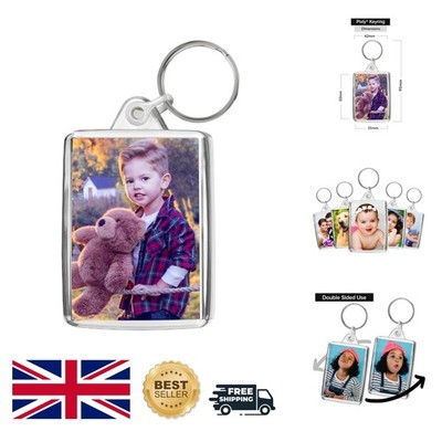 Schlüsselanhänger Unisex individuell Foto - kompakt und elegant Geschenk für alle Anlässe