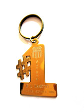 Vintage Union Pacific Railroad St Louis Service Unit Safety #1 Keychain - Named