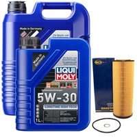 MotoröL Set High Tech 5W-30 Liqui Moly 6 Liter + ÖLfilter FüR Audi Skoda VW 2.5