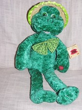 PBC Chantilly Lane Musical Louie Frog Plush Sings What a Wonderful (Not Working)