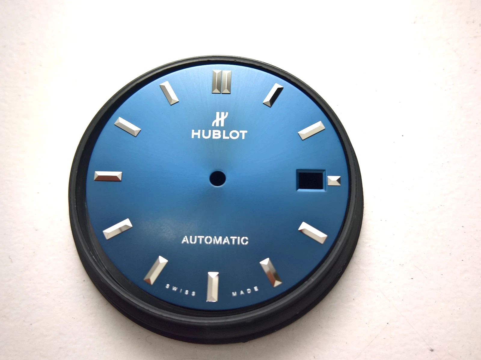 Hublot — RARE CLASSIC FUSION 511 45MM BLUE DIAL NEW GENUINE 100% WINDOW