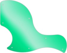 WD Custom Pickguard For Left Hand Gibson 2018 SG Junior #10GR Green Mirror