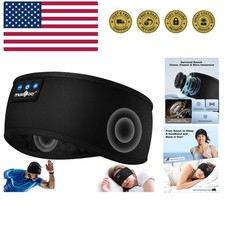 Sleep Headphones Bluetooth 5.4 Headband, Sports Wireless Earphones Sweat Resi...
