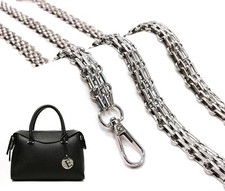 Metal Wide Chunky Purse Strap Chain Crossbody Replacement Purse