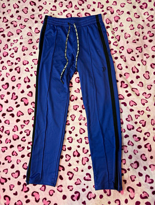 Y2K PINK Active Women s S Purple Track Pants Zip Ankles Drawstring