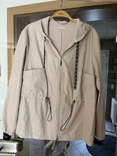 Liu Jo Kunstleder Jacke In Beige Gr L