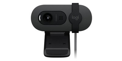 Logitech BRIO 105 Webcam Full HD 1080p/720p, 30fps, 2MP, USB-A, mit Mikrofon
