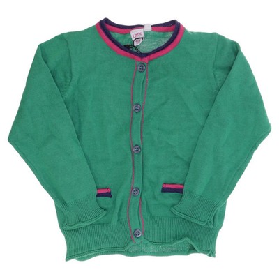 Little Girlstar, Strickjacke, Mädchen, Größe: 74, Grün/Mehrfarbig #rtl