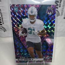 Panini 2025 Mosaic Ollie Gordon II Miami Dolphins Rookie Prizm #310 Football