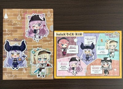 HoloX Café × SWEETS PARADISE Clear File + Luncheon Mats Set, holoLive