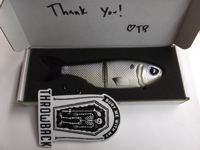 Throwback Baits Swimbait Co. Metro Glide Bait CW Gizz Limited