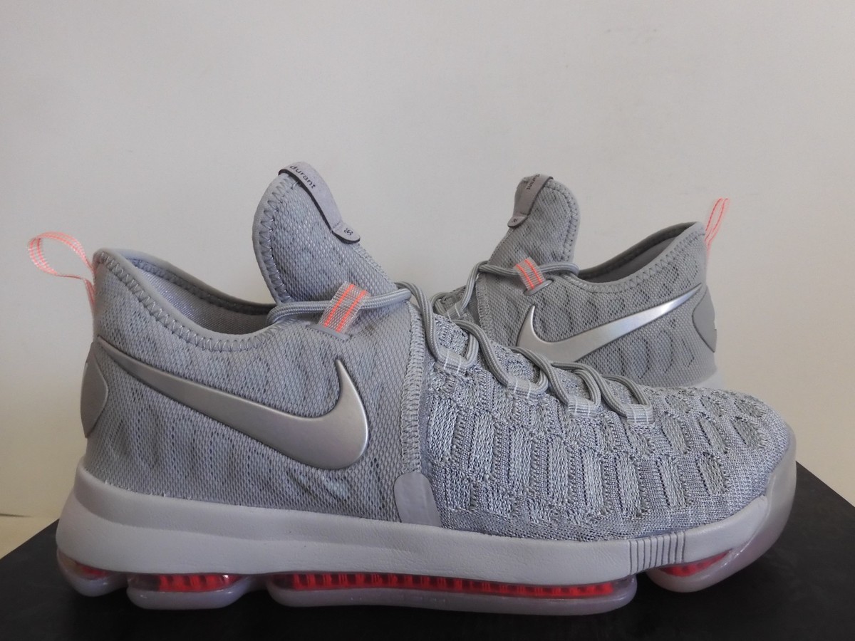 Nike Zoom Kd 9 KD9 Limited Pre Heat Wolf Grey-Multi Color Sz 10