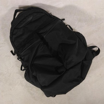 F/CE Black Backpack Recycle Twill Urban Town Used From Japan
