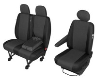 Ford Transit Sitzbezüge für den Fahrersitz + Doppelbankbezug (Tischfunktion)