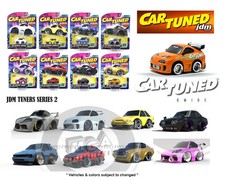 CarTuned 1:64 JDM Tuners Series 2 Assortment 8 Car Set, 558675-XX1