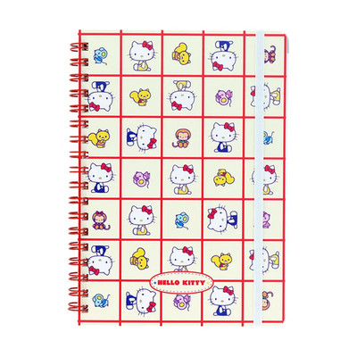 Sanrio Hello Kitty B6 Ring Notebook  ( Retro ) Japan NEW