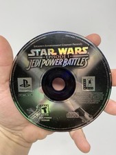 Star Wars Episode I Jedi Power Battles PS1 Playstation - Disc Only Tested