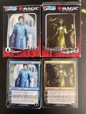 World's Smallest Magic The Gathering Jace vs Vraska Mini Duel Decks MTG