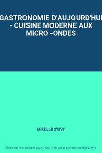 GASTRONOMIE D'HEUTE'HEUTE - MODERNE KÜCHE MIT MIKROWELLE, MIREILLE