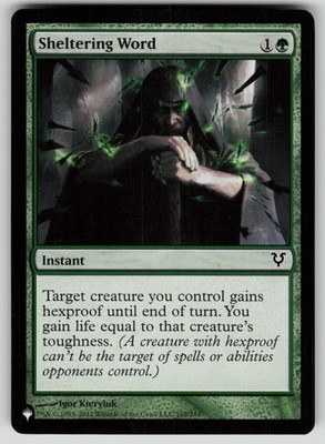 Sheltering Word Common The List Reprints 192/244 MTG Near Mint 2020