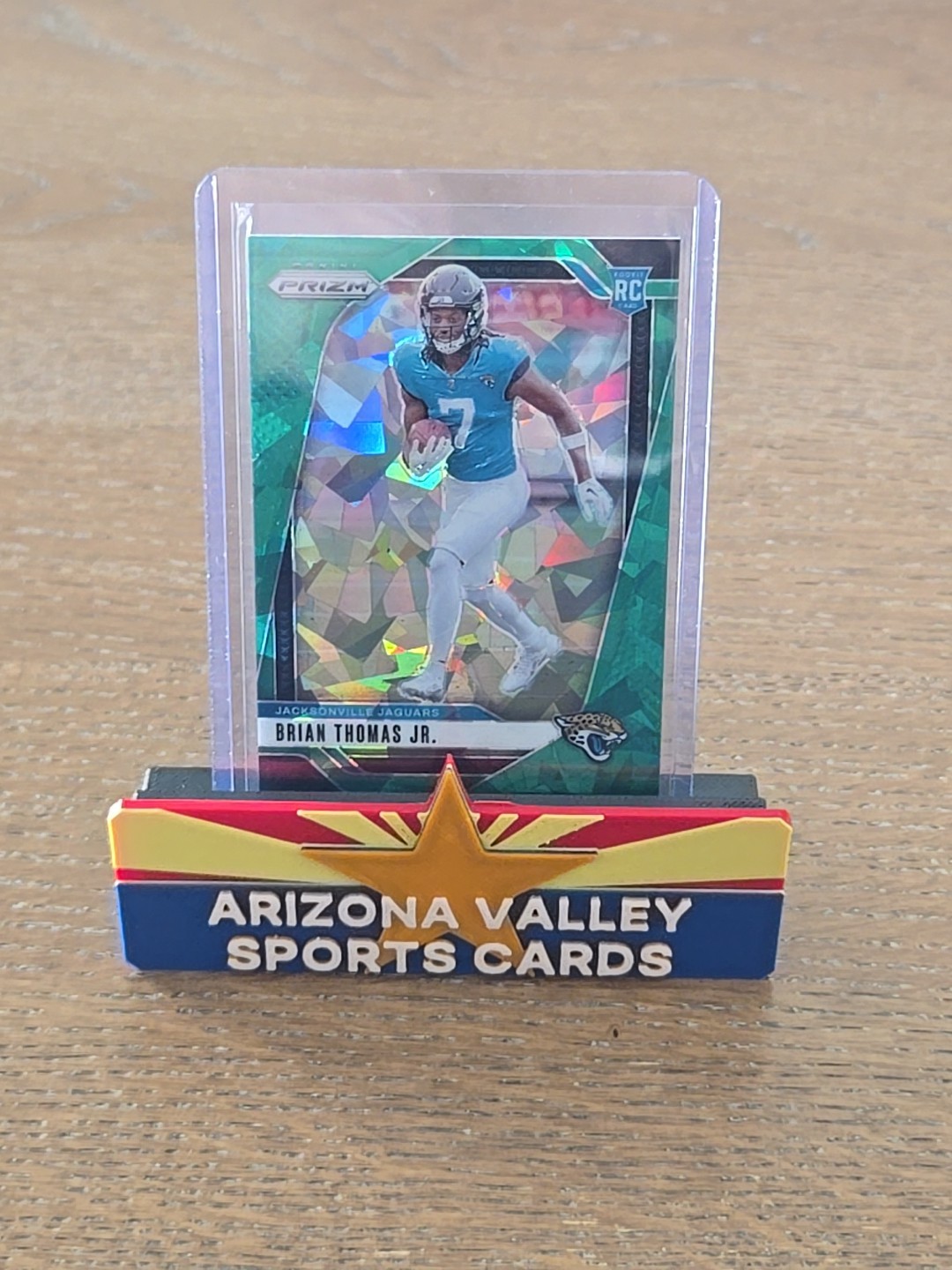 2024 Prizm Brian Thomas Jr  True Green Ice 314 Jacksonville Jaguars Rookie RC SP