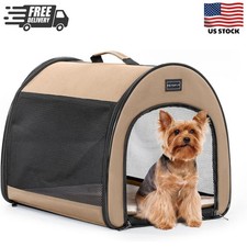Portable Dog Crate, Travel Dog Crate - 19 Inch Lightweight, Roomy,Easy to Set Up