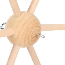 Doanas-Wooden Frame Baby Crib Hanger Fine Crafted Wind For Baby Nursery