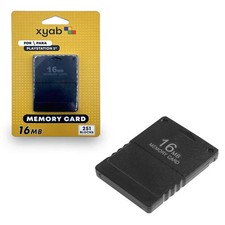 PlayStation 2 PS2 - 16MB/251 Block Memory Card by XYAB - New