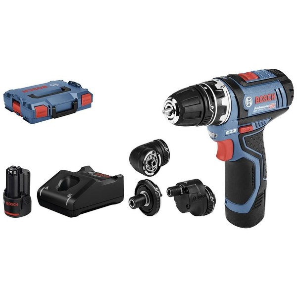 Bosch Professional Gsr 12V-15 Flexiclick 06019F6000 Akku-Bohrschrauber 12 V 2 Ah-image