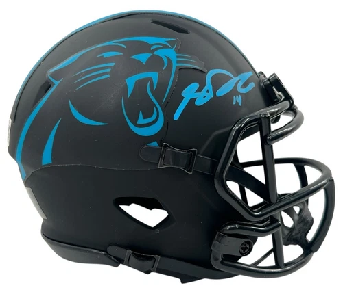 Sam Darnold Signed Eclipse Mini Helmet Beckett Witnessed