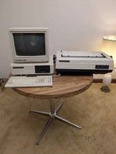 Tandy 1000 SL Vintage Computer w/ CM-5 RGB Color Monitor and Printer