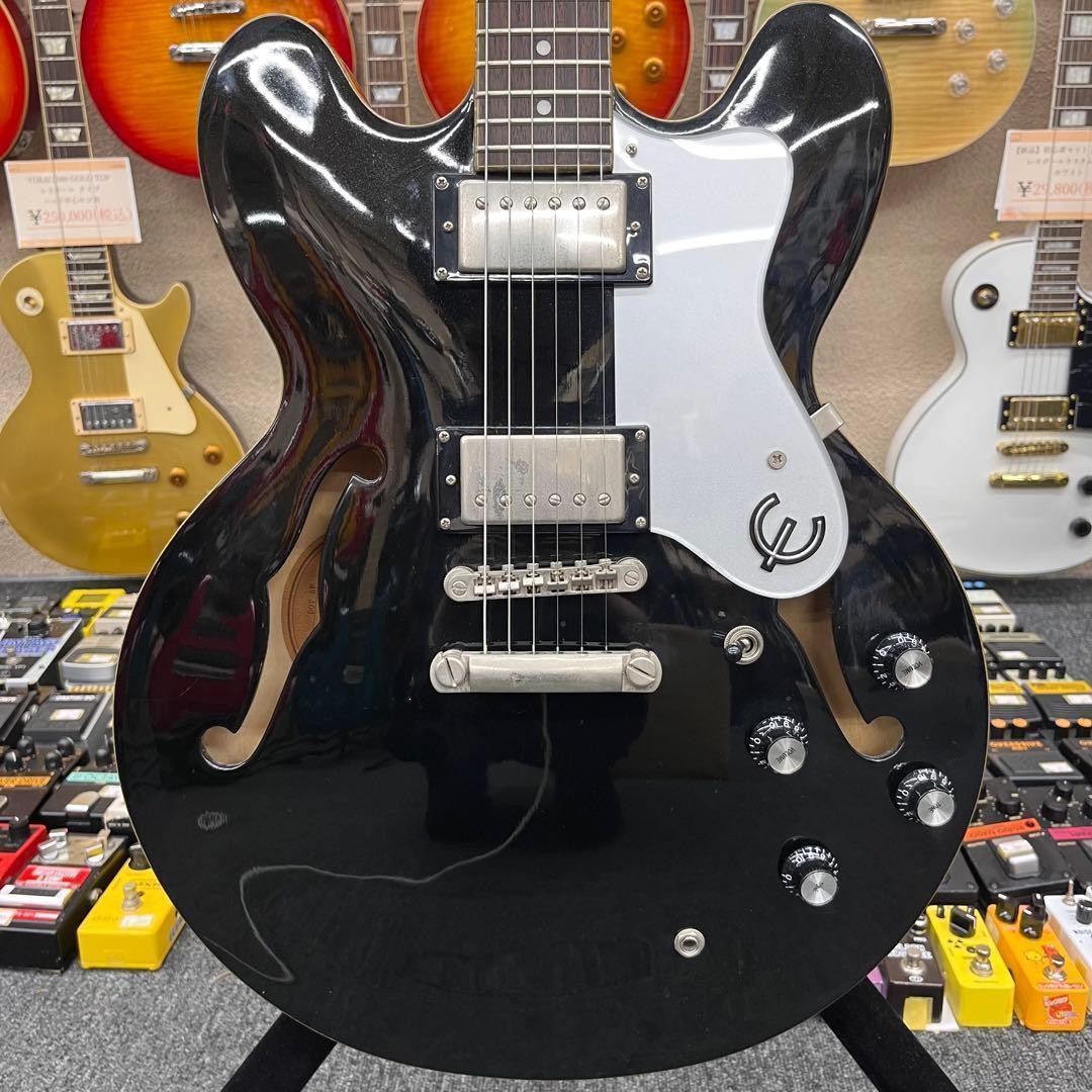 Epiphone Dot BP ES-335 Semi-Hollow Guitar Black Pearl Used