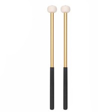 Mallets with Felt Heads Padded Percussion Sticks Non-Slip for Rehearsal