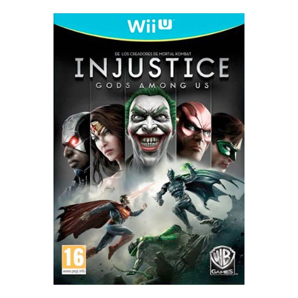 INJUSTICE GODS AMONG US NINTENDO WII U WIIU PAL ESPAÑA
