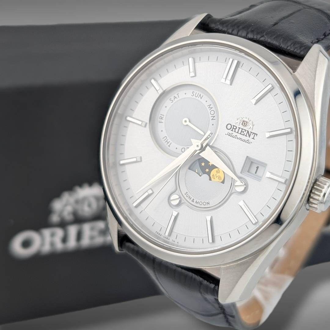 Orient Sun & Moon Skeleton Automatic Watch 41mm F… - image 1