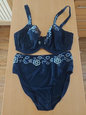 Prima Donna BH Set blau  BH 80 E Taillenslip Gr. 40 neuwertig