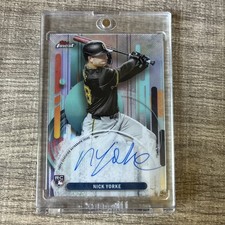 2025 Topps Finest - Finest Autographs Nick Yorke #FA-NY Refractor (AU, RC)