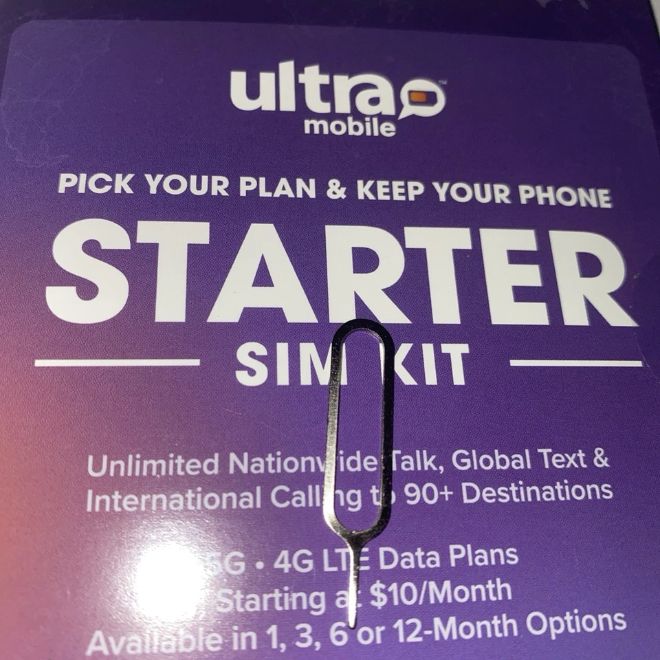 X2 Ultra Mobile Micro/nano Sim card for Unlocked Cell Phones Calling Free Shiped - Image 2 of 2