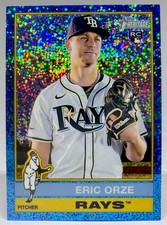 2025 Topps Heritage High Number Blue Sparkle Chrome You Pick Card Complete A Set