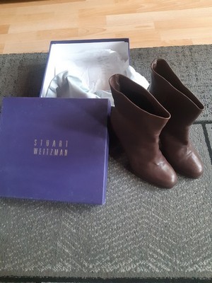 Stiefelette Braun  Stuart Weitzman  Gr.39  Neuwertig mit Original Karton