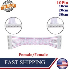JST-XH2.54mm Pitch Female to Female Connector Cable Wire 10pin 10cm 20cm 30cm