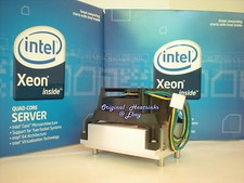 Xeon 5400 Processor Cooler Heatsink Fan Combo 1U  Active for Socket LGA771CPU's