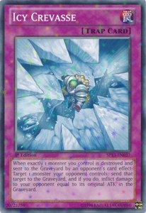 Icy Crevasse - SP13-EN037 - Starfoil Rare - Unlimited Edition x3 - Near Mint