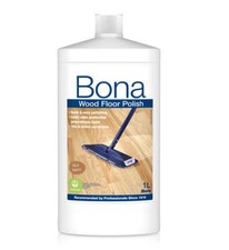 Bona Wood Floor Polish Matt 1L Maintenance coating for lacquered wooden floors