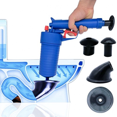 Profi Abflussreiniger Pressluft Rohrreiniger Pumpe Druckluft Rohrreinigung 4Bar - Bild 2 von 16